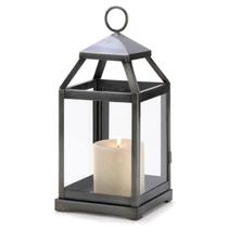 Decorações de Natal Lantern Accent Plus Silver Metal