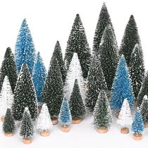 Decorações de Natal Waipfaru Blue Bottle Brush Trees 21 unidades Decorações de Natal Waipfaru Blue Bottle Brush Trees 21 unidades