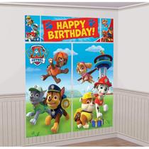 Decorações de parede American Greetings Nickelodeon Paw Patrol Decorações de parede American Greetings Nickelodeon Paw Patrol