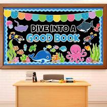 Decorações de quadro de avisos Justforjoyful Sea Animal Theme Decorações de quadro de avisos Justforjoyful Sea Animal Theme
