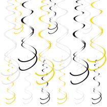 Decorações de Teto em Espiral de Alumínio Yymont - Halloween e Formatura