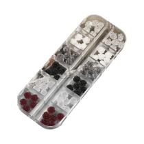 Decorações De Unhas 3D Camélia Fosca 12 Grades Flores Acrílicas Rosa Acessórios Punk Y2K Peças De