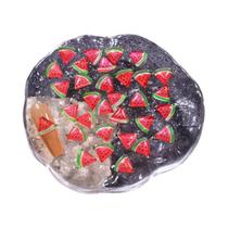 Decorações De Unhas 3D Com Frutas De Verão, 50 Peças Em Resina, Melancia, Cereja, Morango, Limão,