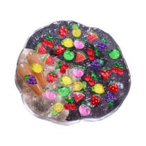 Decorações De Unhas 3D Com Frutas De Verão, 50 Peças Em Resina, Melancia, Cereja, Morango, Limão,