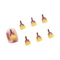 Decorações De Unhas De Halloween Em Resina Com Fantasmas E Abóboras, 20 Peças, Charms De Arte De Decorações De Unhas De Halloween Em Resina Com Fantasmas E Abóboras, 20 Peças, Charms De Arte De