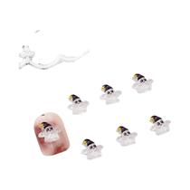Decorações De Unhas De Halloween Em Resina Com Fantasmas E Abóboras, 20 Peças, Charms De Unhas De