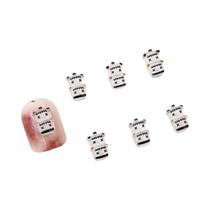 Decorações De Unhas De Halloween Em Resina Com Fantasmas E Abóboras, 20 Peças, Charms De Unhas De