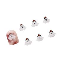 Decorações De Unhas De Resina Em Forma De Fantasma E Abóbora Para Halloween, 20 Peças, Decorações De Decorações De Unhas De Resina Em Forma De Fantasma E Abóbora Para Halloween, 20 Peças, Decorações De