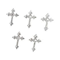 Decorações De Unhas Em Liga Retro, 20PCS, DIY, Luxo Leve, Charms Exquisitos E Brilhantes Para Unhas