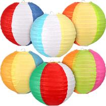Decorações Frienda Summer Pool Party Beach Ball Lanterns x6
