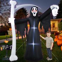 Decorações infláveis de Halloween Giant 9FT Grim Reaper