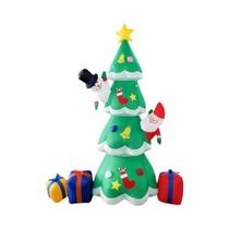 Decorações Infláveis De Natal Brilhantes: Boneco De Neve, Pinguins E Papai Noel Com LED Para Festas