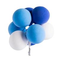 Decorações Para Bolos De Aniversário Infantil: Urso Piloto Voando No Avião, Nuvens, Estrelas,