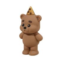 Decorações Para Bolos Em Forma De Urso De Pelúcia Para Crianças, Mini Caixas De Presente Para Chá De