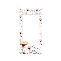 Decorações Para Festa De Aniversário, Copo De Vinho Martini, Arco Para Foto, Acessórios Para Foto