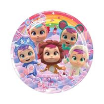 Decorações Para Festa De Chá De Bebê E Aniversário Com Tema Bebê Chorando: Louça, Topper De Bolo,