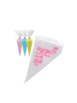 Decorador de Bolos Saco de Plástico para Confeitar 100 Peças Decorador de Bolos Saco de Plástico para Confeitar 100 Peças