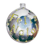 Decorama de acetato metalizado Bolas para Decoração: Feliz Natal, Ano Novo - Usina de Arte