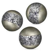 Decorative Balls Creative Scents Schonwerk Silver, conjunto de 3