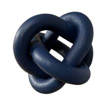 Decorativo Wood Knot Decor Chain Link GUDAGUU azul marinho Decorativo Wood Knot Decor Chain Link GUDAGUU azul marinho
