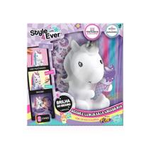 Decore Luminária Unicórnio Brilha No Escuro Grande - F01507