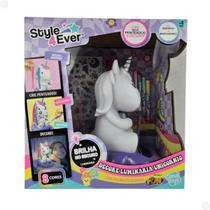 Decore Seu Unicórnio Glow In The Dark Grande C/ Acessórios F0150 7 - Fun