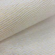 Decortela Perolada Natural com Fio Ouro Ref T62