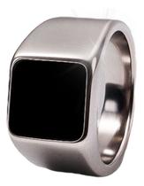 Dedeira Masculina de Prata 925 com Zircônia