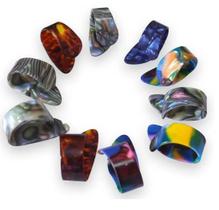 Dedeira p/ Violão,Viola celuloide - 10 unid. Spring (Cores)