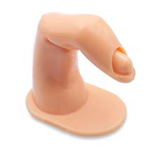 Dedo Postiço Treinamento Manicure Encaixe Unhas Gel Fibra