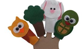 Dedoche a Lebre e a Tartaruga Dedoche a Lebre e a Tartaruga