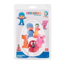 Dedoche Pascoa Turma Do Pocoyo No Ovo Miniaturas 5 Peças