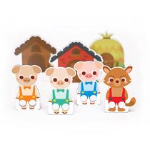 Dedoche Três Porquinhos - BABEBI