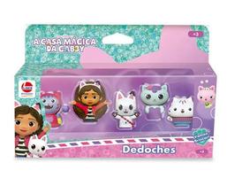 Dedoches a Casa Magica da Gabby 5 Bonecos - Lider