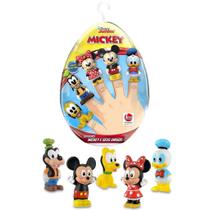 Dedoches Disney Mickey Bonecos No Ovo - Lider Brinquedos - Líder Brinquedos