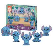 Dedoches Disney Stitch Original Cardoso Toys 5 Fantoches De Dedo Vinil Atóxico Crianças +3 Anos