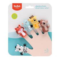 Dedoches Divertidos Safari Colorido Buba Toys 3+