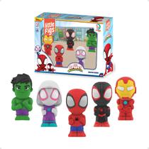 Dedoches Homem Aranha Spidey Marvel Vinil Macio Atóxico
