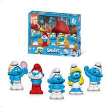Dedoches Os Smurfs Little Figs Os Smurfs Vinil Macio Atóxico Dedoches Os Smurfs Little Figs Os Smurfs Vinil Macio Atóxico