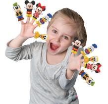 Dedoches Turma Do Mickey 5 Fantoches Miniaturas Lider 240 Dedoches Turma Do Mickey 5 Fantoches Miniaturas Lider 240