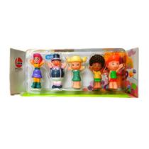 Dedoches Turma Do Mundo De Bita 5 Fantoches Miniaturas Dedoches Turma Do Mundo De Bita 5 Fantoches Miniaturas