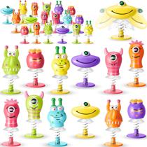 Deekin, 24 peças de brinquedos para animais Big Eye Spring, com 5 cm de altura