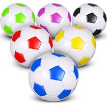 Deekin, 6 peças de bolas de futebol, tamanho 5, coloridas com bomba