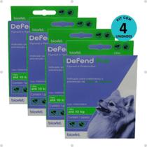 Defend Pro Cães até 10Kg Prevenção de Pulgas e Carrapatos em Cães kit Com 4 Defend Pro Cães até 10Kg Prevenção de Pulgas e Carrapatos em Cães kit Com 4