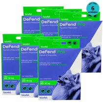 Defend Pro Cães até 10Kg Prevenção de Pulgas e Carrapatos em Cães kit Com 6 Defend Pro Cães até 10Kg Prevenção de Pulgas e Carrapatos em Cães kit Com 6
