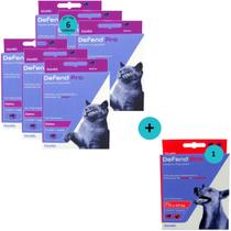 Defend Pro Gatos Prevenção de Pulgas em Gatos kit C 6 e Defend Pro Cães 11 a 20kg 1 unid. Defend Pro Gatos Prevenção de Pulgas em Gatos kit C 6 e Defend Pro Cães 11 a 20kg 1 unid.