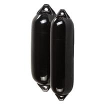 Defensa G1 Preta Com Friso 8.9x33cm / 3.5x13 Defensa G1 Preta Com Friso 8.9x33cm / 3.5x13