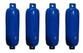 Defensa Inflável Azul G3 13,75 X 50 cm Lancha Barco Kit 4 Un Defensa Inflável Azul G3 13,75 X 50 cm Lancha Barco Kit 4 Un