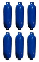 Defensa Inflável Azul G4 16,25 X 57,50 cm Lancha Barco Kit 6 Defensa Inflável Azul G4 16,25 X 57,50 cm Lancha Barco Kit 6