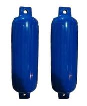 Defensa Inflável Azul G5 21,25 X 67,50 cm Lancha Barco Kit 2